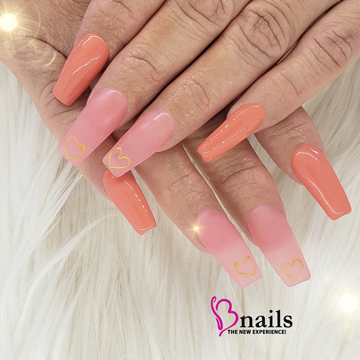 Expert nail technician performing a luxury manicure at a premier nail salon