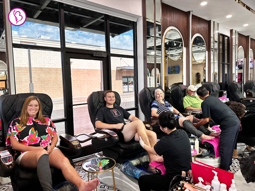 Experience top-rated manicure services at Bnails Lubbock