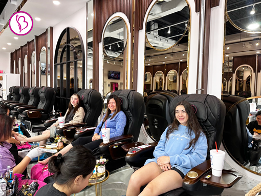 High-quality nail art designs with safe products at Bnails