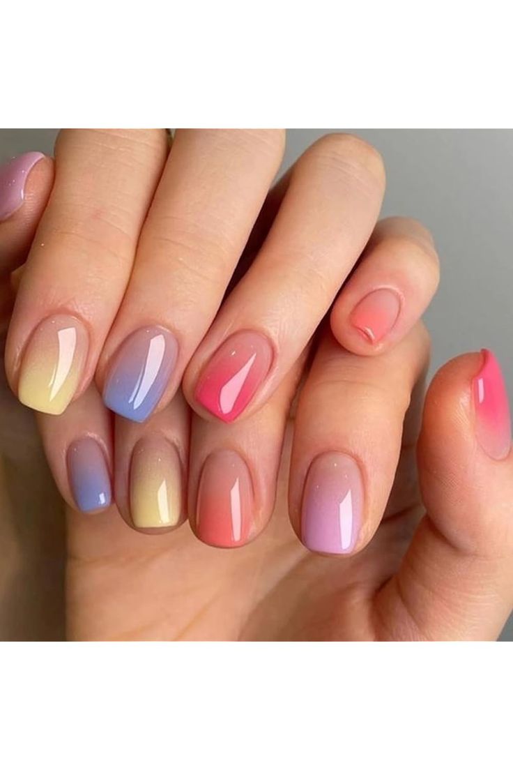Stylish squoval nails at Bnails